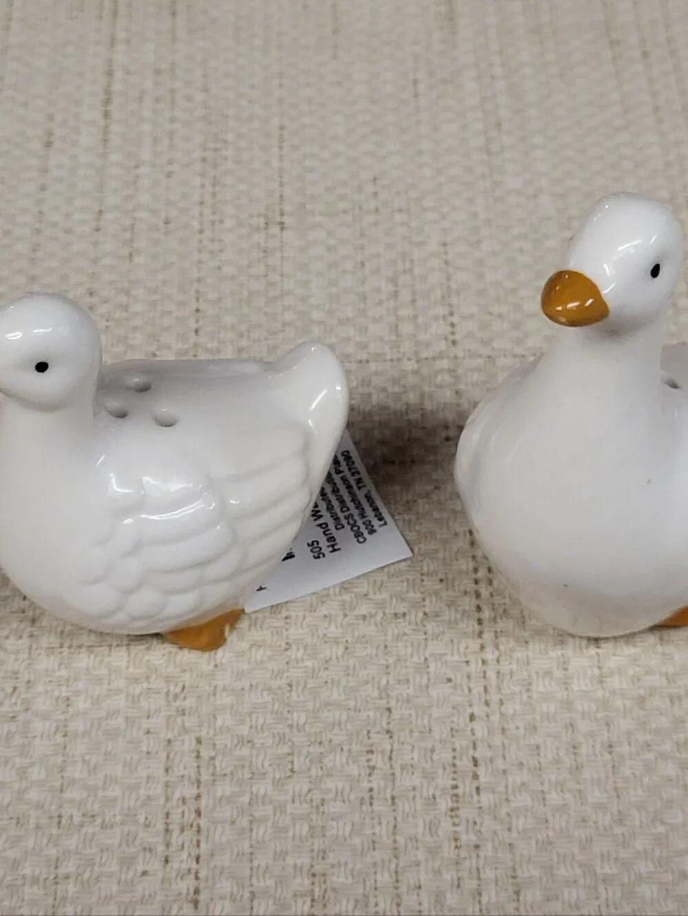 Goose Duck Mini Salt Pepper Shakers